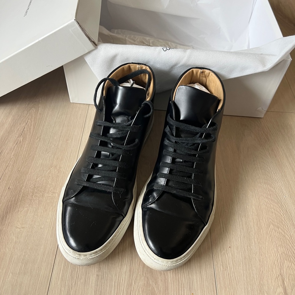 Woman common projects sneakers